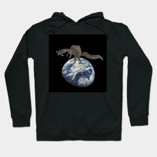 Spinosaurus on earth Hoodie